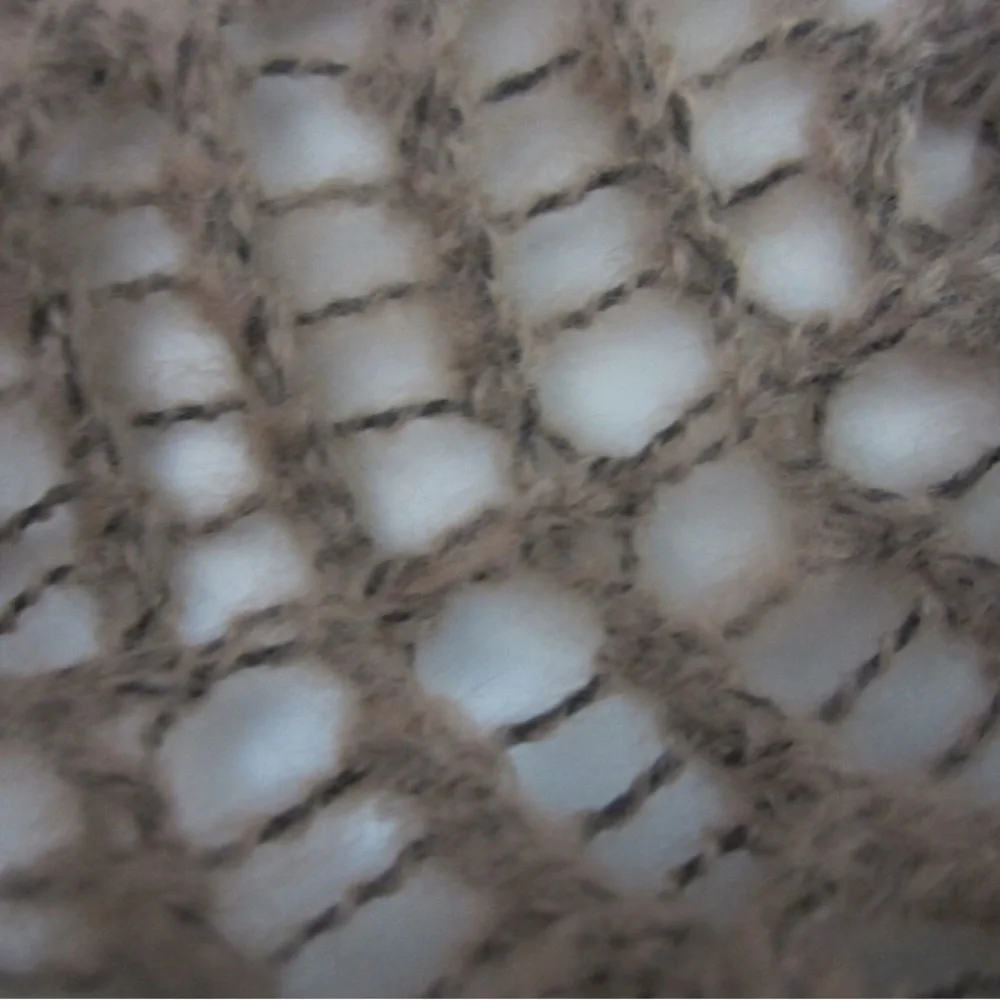 Simply Noelle Tan Convertible L/XL Open Knit Cardigan or Flare Tunic. EUC - Picture 8 of 10